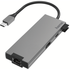 Hama USB-C-Hub, Multiport, 5 Ports, 2x USB-A, USB-C, HDMI™,